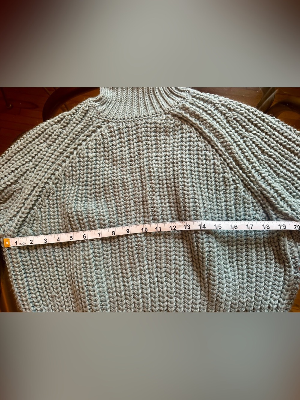 H&M Cozy Knit Turtleneck Sweater - Blue - Picture 7 of 10